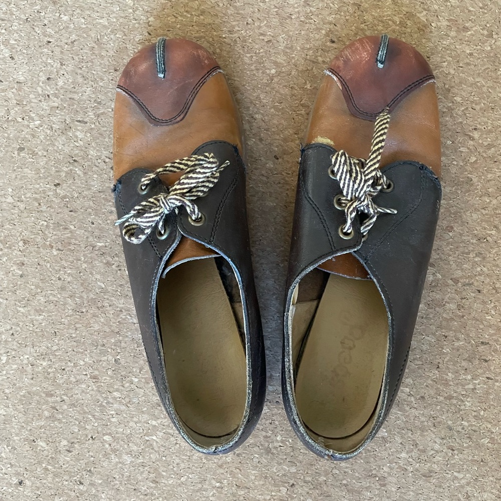 Vintage Bowling Style Platform shoes